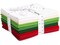 Christmas Fat Quarter Bundle -100% Cotton | Pure Solids | Xmas l Mix Christmas Colors | Quilting & Crafting Soft Fabric | Gift Set
